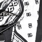 Black White Bandana MARTINI Men Dress Shirt