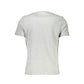 Gray Cotton Men T-Shirt