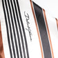 Multicolor Striped Silk Short Sleeves Shirt