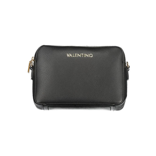 Black Polyethylene Women Handbag