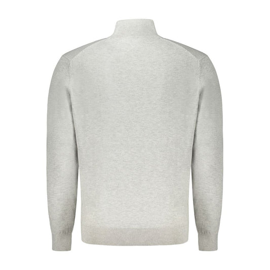 Gray Acrylic Men Sweater