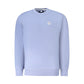Blue Cotton Men Sweater