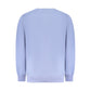 Blue Cotton Men Sweater