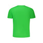 Green Cotton Men T-Shirt