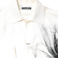 Ivory Silk Long Sleeves Men Casual Shirt