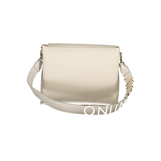 Gray Polyethylene Women Handbag