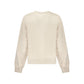Beige Cotton Women Sweater