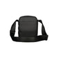 Black Polyester Men Shoulder Bag