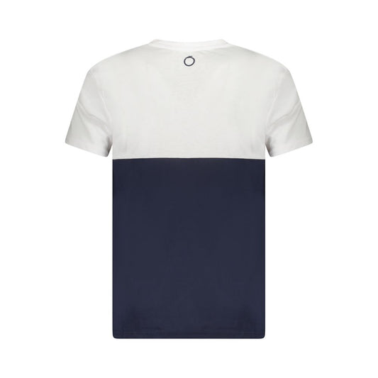 White Cotton Men T-Shirt