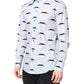 Light Blue Cotton MARTINI Formal Dress Shirt