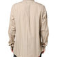 Beige Pin Up Print MARTINI Men Casual Shirt