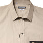 Beige Pin Up Print MARTINI Men Casual Shirt