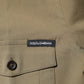 Brown Cotton Stretch Casual Long Sleeves Shirt