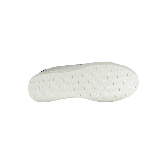 White Recycled Polyester Men Sneaker