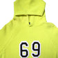 Green 69 Knit Hooded Men Pullover Sweater