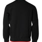 Black Nylon DGLogo Knit Men Pullover Sweater