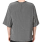 Black Graphic Print Short Sleeve T-shirt
