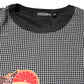 Black Graphic Print Short Sleeve T-shirt