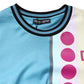 Multicolor Printed Logo Short Sleeve T-shirt