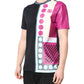 Multicolor Printed Logo Short Sleeve T-shirt