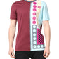 Multicolor Printed Logo Short Sleeve T-shirt