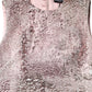 Pink Jacquard Sleeveless Sheath Mini Dress