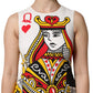White Queen Of Hearts Sleeveless Maxi Dress