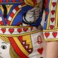 White Queen Of Heart Short Sleeve Midi Dress