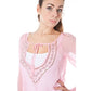 Pink Silk Women T-Shirt