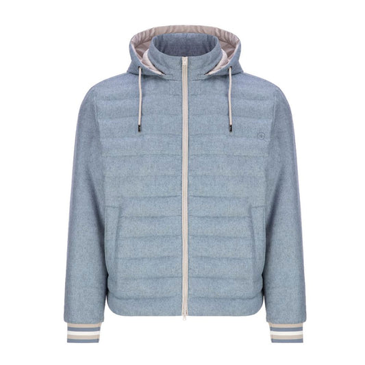 Blue Silk Jacket