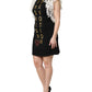 Black Fashion Devotion Embellish Mini Dress