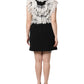 Black Fashion Devotion Embellish Mini Dress