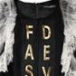Black Fashion Devotion Embellish Mini Dress