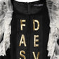 Black Fashion Devotion Embellish Mini Dress