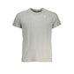Gray Cotton Men T-Shirt
