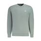 Green Cotton Men Sweater