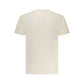 Beige Cotton Men T-Shirt