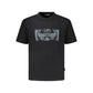 Black Cotton Men T-Shirt