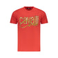 Red Cotton Men T-Shirt