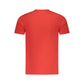 Red Cotton Men T-Shirt