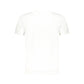 White Cotton Men T-Shirt
