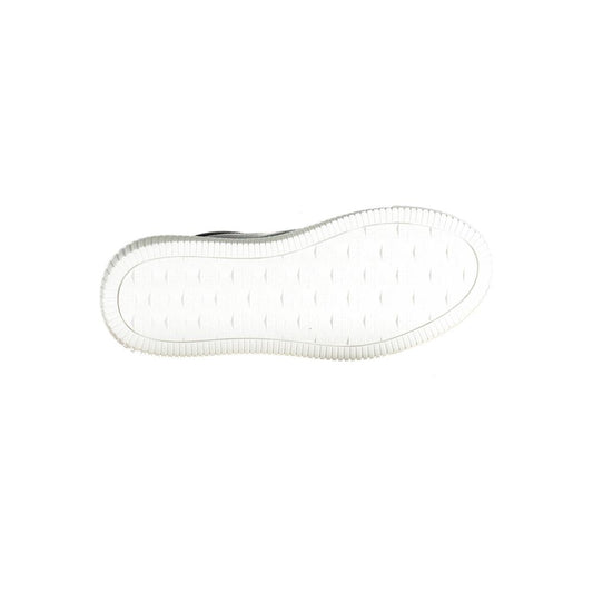 Black Polyester Women Sneaker