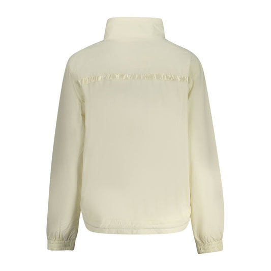 White Nylon Jackets & Coat