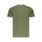 Green Cotton Men T-Shirt