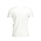 White Cotton Men T-Shirt