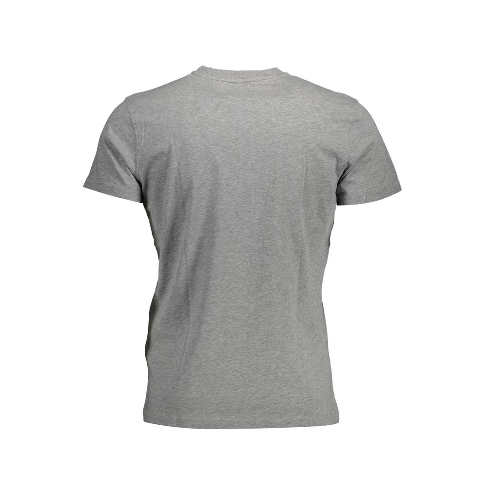 Brown Cotton Men T-Shirt