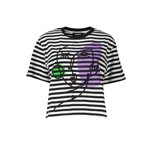 Black Cotton Women Top
