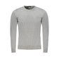 Gray Polyester Men Sweater
