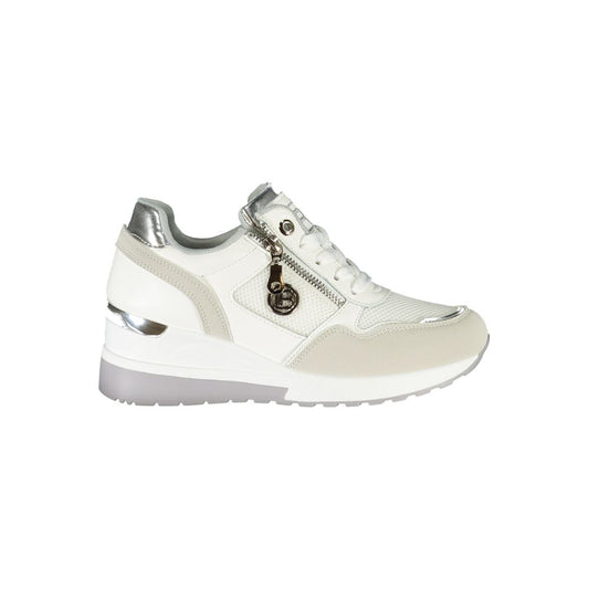 Gray Polyester Women Sneaker