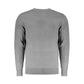 Gray Polyester Men Sweater